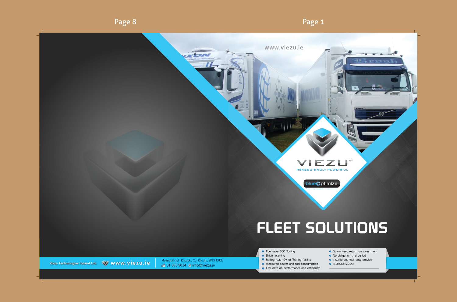 Diseño de Brochure por meet007 para Viezu Technologies Ireland Ltd. | Diseño #17027947