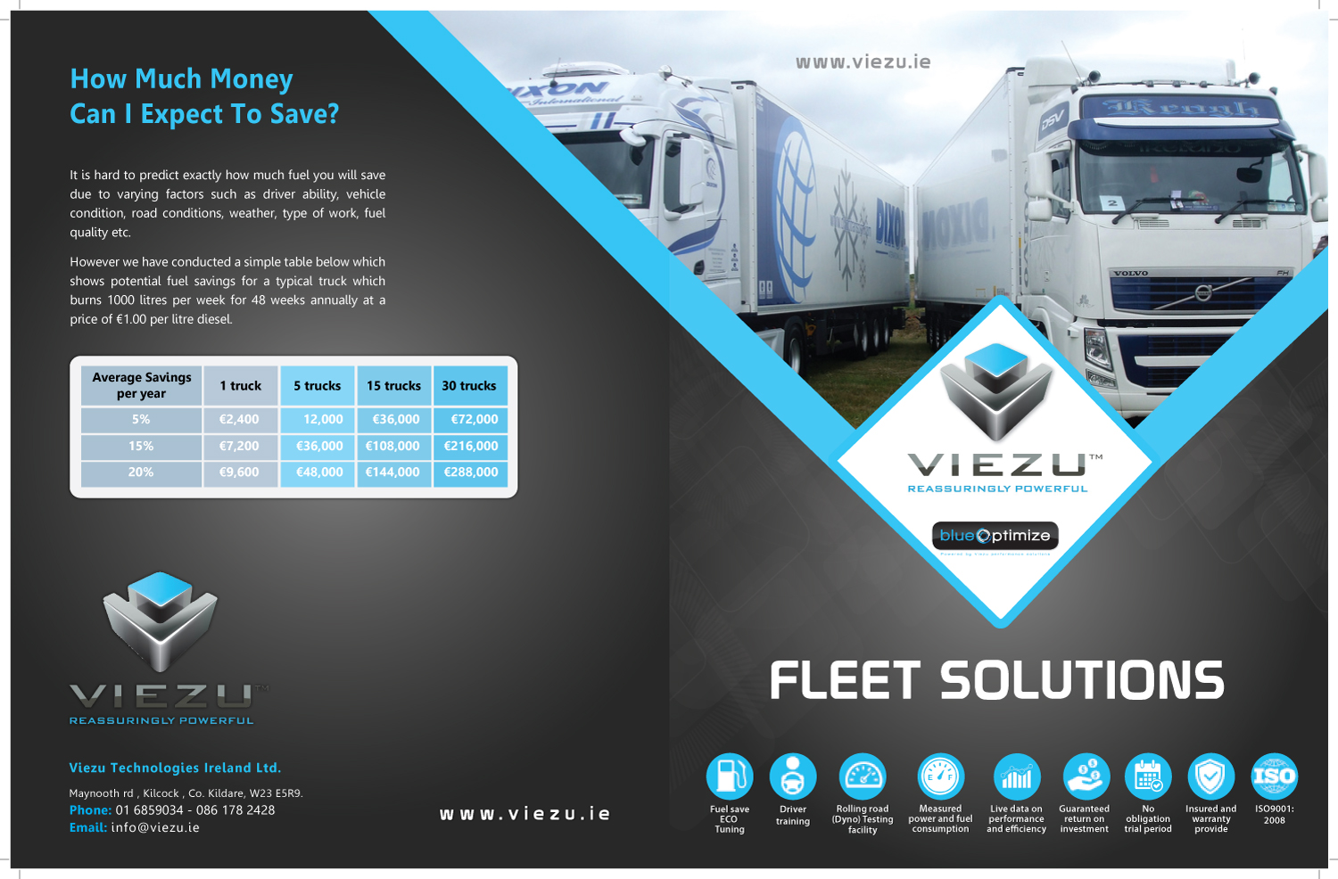Diseño de Brochure por meet007 para Viezu Technologies Ireland Ltd. | Diseño #17040492