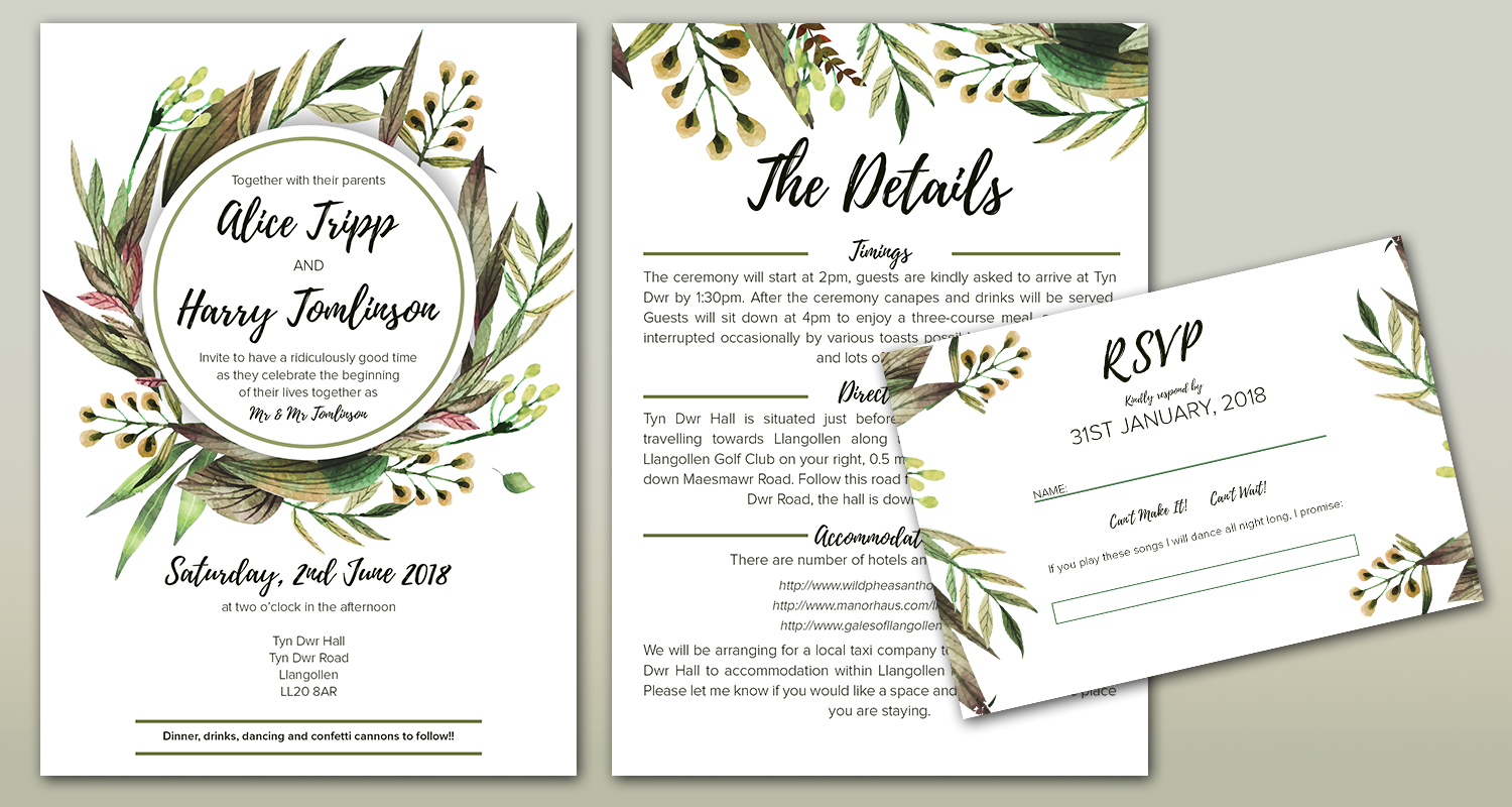 Invitation Design by EA5Designs for this project | Design #16941540