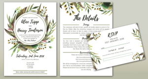 Invitation Design by EA5Designs