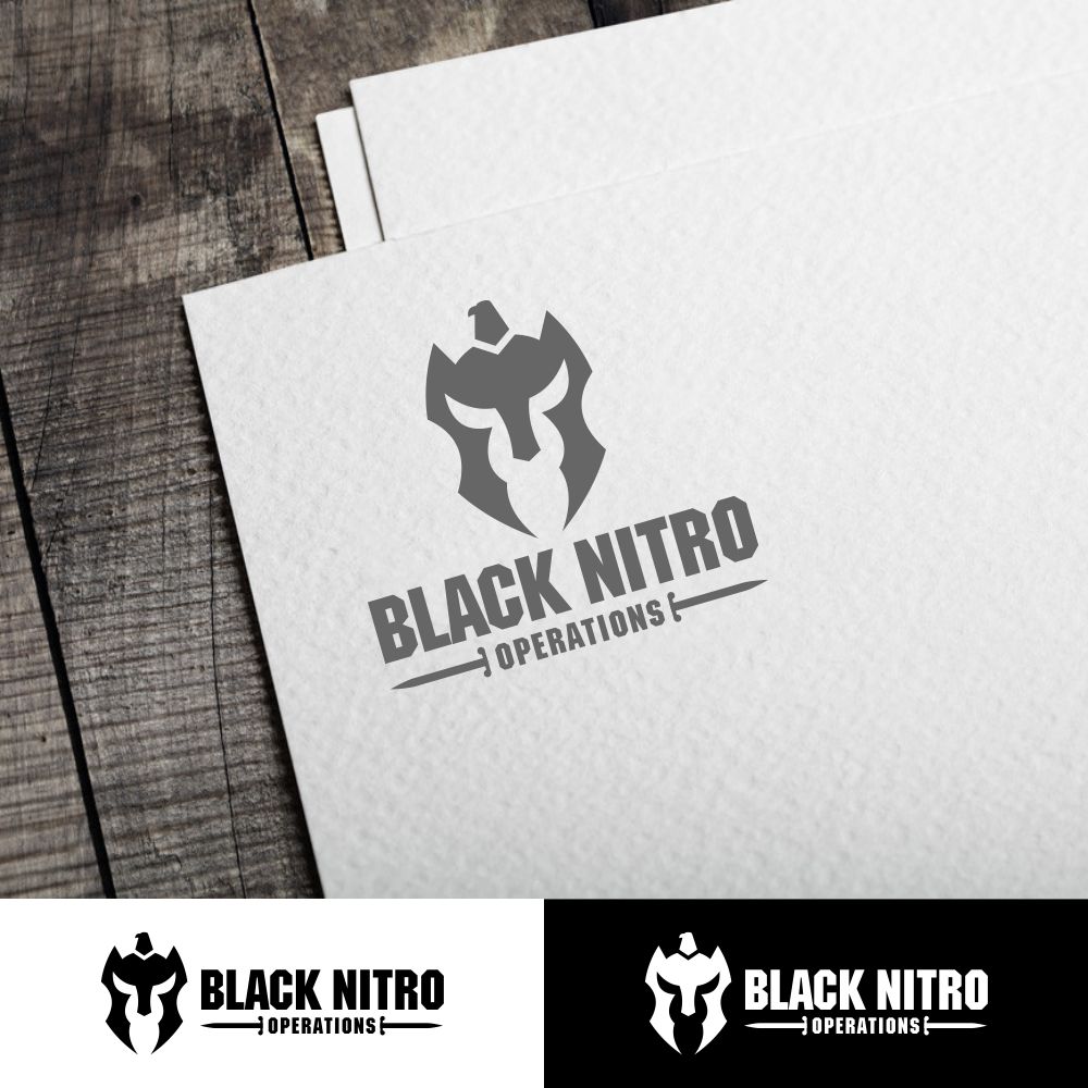 Logo Design by Irfan Renaldi for Black Nitro Operations | Design #16987495