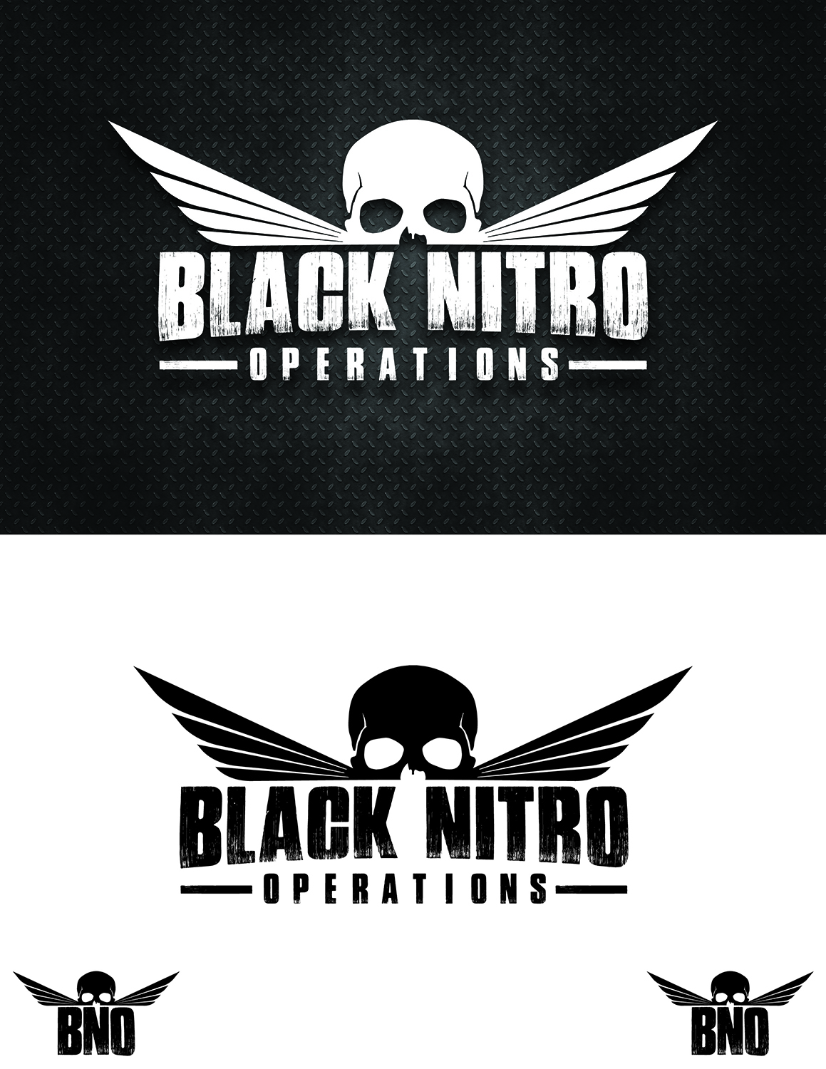 Logo Design by JLAGO for Black Nitro Operations | Design #16985224