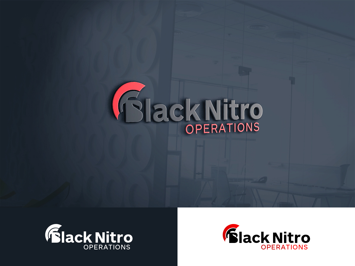 Diseño de Logo por DiLion para Black Nitro Operations | Diseño #17030985