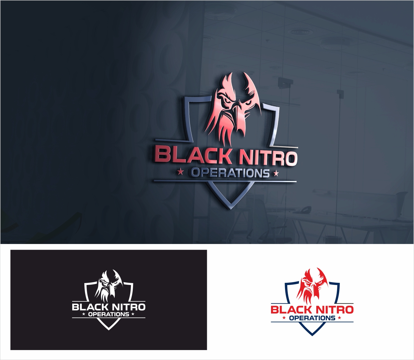 Diseño de Logo por Prakash_arts para Black Nitro Operations | Diseño #17002633