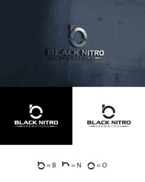 Logo Design by Burraq Creatives for Black Nitro Operations | Design: #16994360