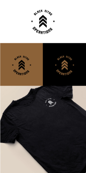 Logo Design by Francisco Estrada for Black Nitro Operations | Design: #17053889