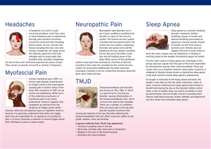 Office brochure for chronic pain doctor | Brochure Design by Nigel B