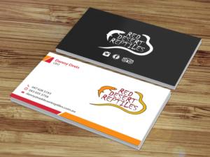 Design de Carte de Visite par Creations Box 2015 pour Red Desert Reptiles | Design : #16935211