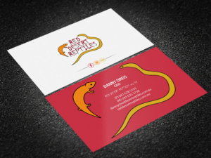 Diseño de Tarjeta de Presentación por Brand aid para Red Desert Reptiles | Diseño: #16931658