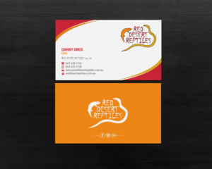 Diseño de Tarjeta de Presentación por Brand aid para Red Desert Reptiles | Diseño: #16932073