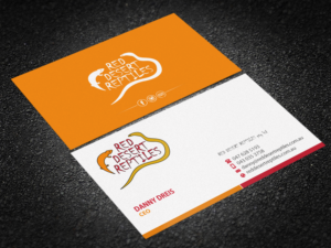 Diseño de Tarjeta de Presentación por Brand aid para Red Desert Reptiles | Diseño: #16932110
