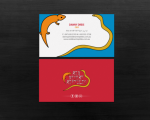 Diseño de Tarjeta de Presentación por Brand aid para Red Desert Reptiles | Diseño: #16932113