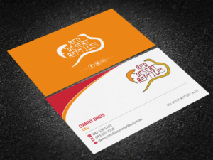 Diseño de Tarjeta de Presentación por Brand aid para Red Desert Reptiles | Diseño: #16932886