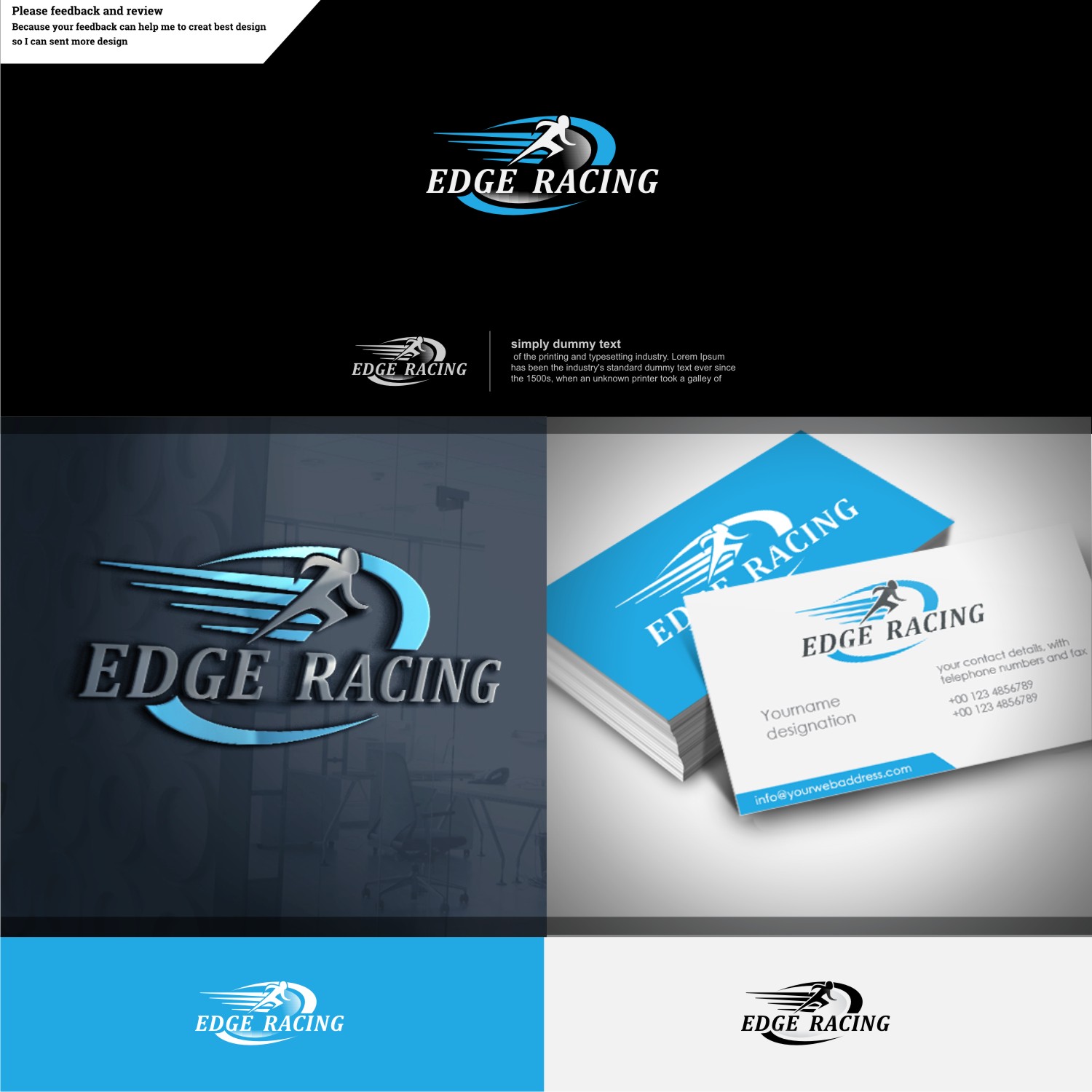 Design de Logo par tjahyoahmad™ pour Edge Racing | Design #16929342