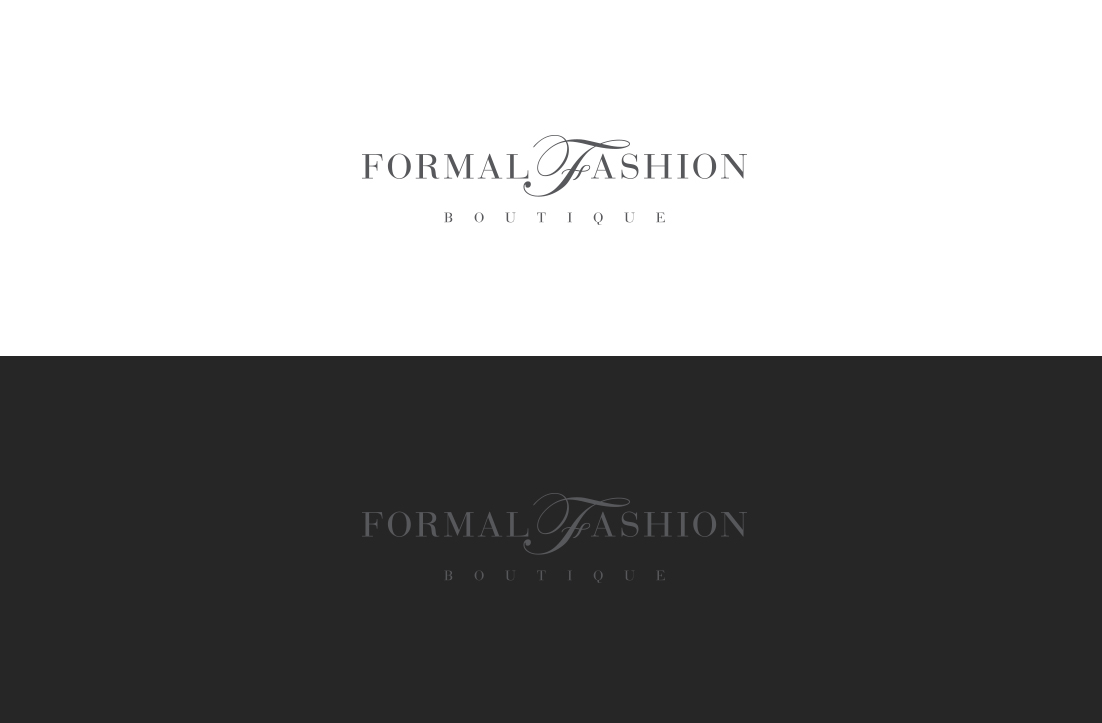 Logo Design by GLDesigns for Formal Fashion Boutique  | Design #16937825