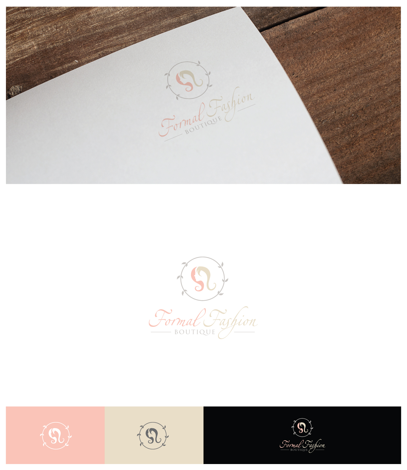 Logo Design by anonrotide for Formal Fashion Boutique  | Design #16949605