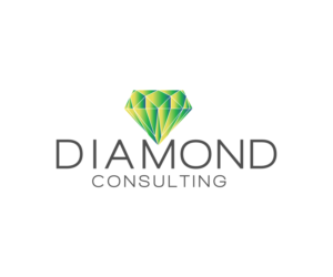 I want the logo to have Diamond Consulting incorporated with the tag line 