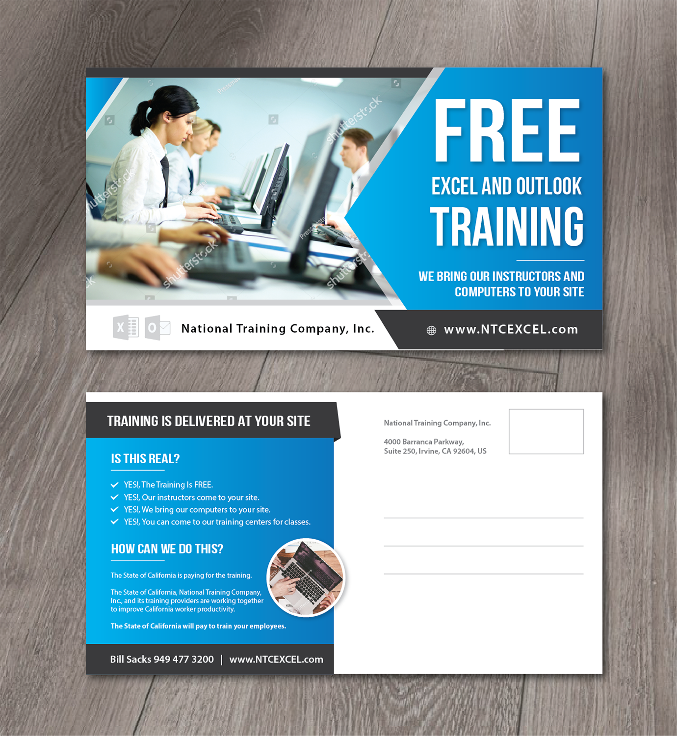 Postcard Design by alex989 for this project | Design #16943375