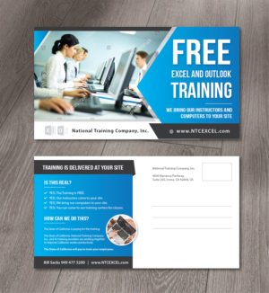 Postcard Design by alex989 for this project | Design: #16943375