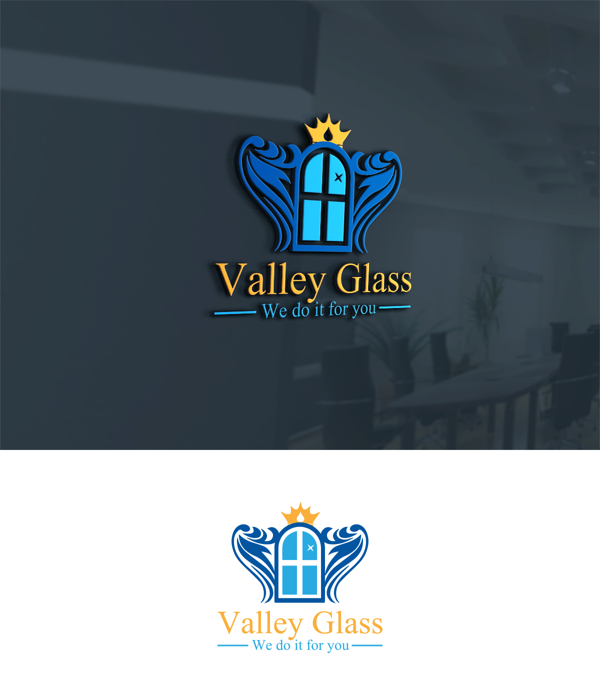 Diseño de Logo por supercreative para Valley Glass | Diseño #16974144