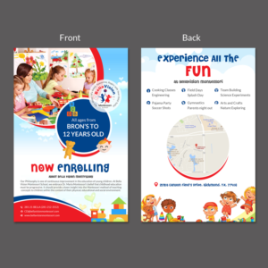 Flyer Design by creative.bugs for BellaVision Montessori | Design: #16933225