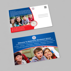 Diseño de Flyer por Schöpfer para BellaVision Montessori | Diseño: #16935652