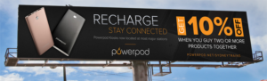 Consumer electronic retailer needs captivating ad for Sydney train campaign | Diseño Publicitario por SAI DESIGNS