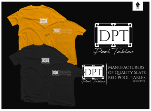 DPT Pool tables / works tshirt | Diseño de Camiseta por mngkw