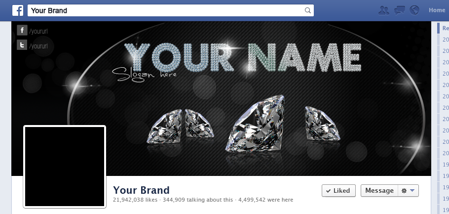 Facebook Design by Andrei Grigoriu for this project | Design #2709627