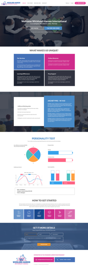 Bygger laget sterkt (english translate: buids your team strong) | Diseño Web por lemosys infotech