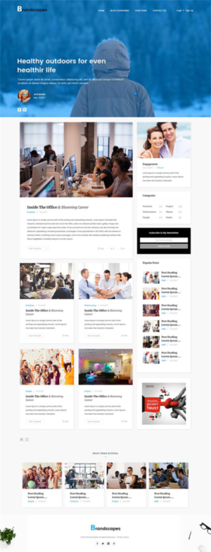 Wordpress Design by vedverma1984