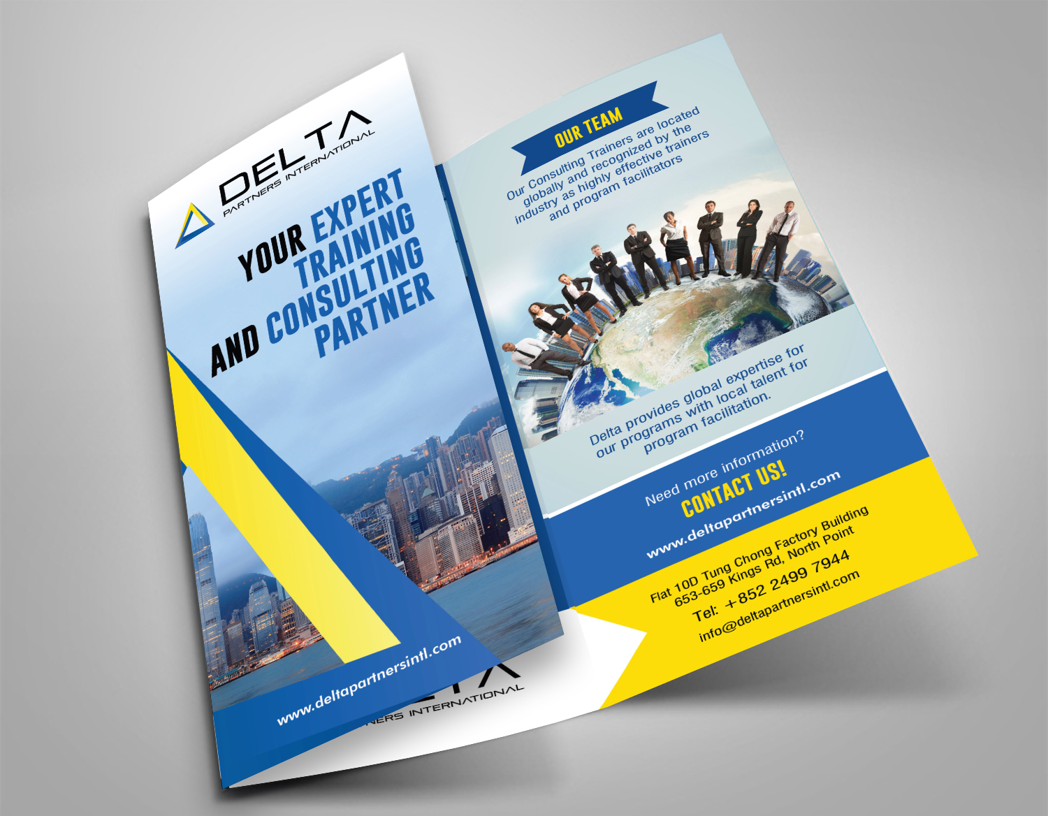 Brochure Design by ABGraphics for Delta Partners International | Design #16975060