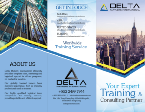 Brochure Design by Impressive Solutions for Delta Partners International | Design: #16958806