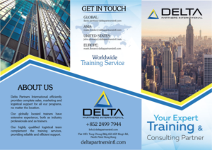 Brochure Design by Impressive Solutions for Delta Partners International | Design: #17186029