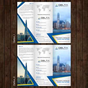 Broschüren-Design von debdesign für Delta Partners International | Design: #16969247