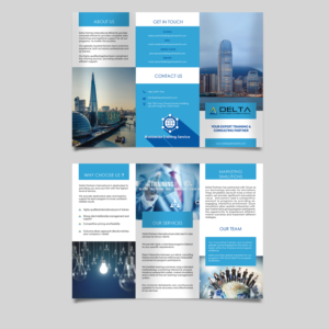 Diseño de Brochure por bdesigner9 para Delta Partners International | Diseño #16973696