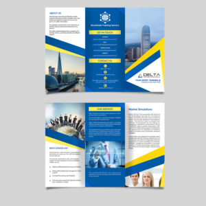 Delta Partners International | Design de Brochure par bdesigner9