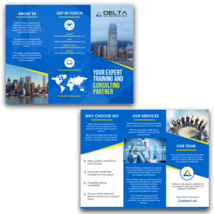 Design de Brochure par pecgi pour Delta Partners International | Design : #16960407
