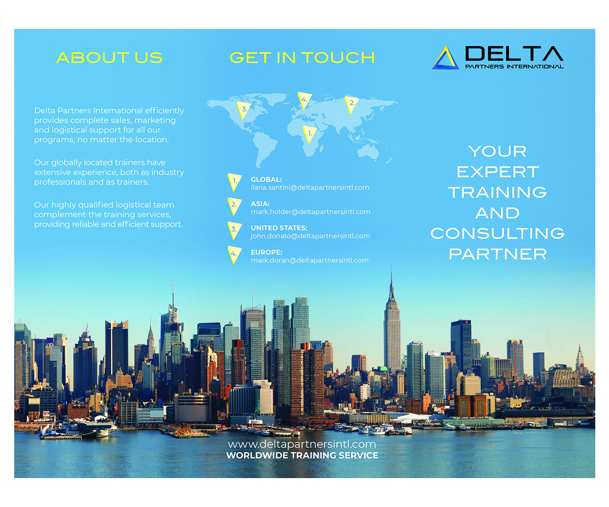 Brochure Design by eve joanne design for Delta Partners International | Design #16994851