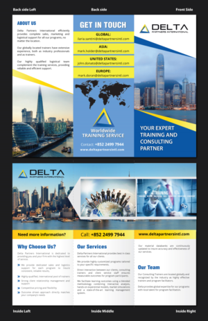 Broschüren-Design von meet007 für Delta Partners International | Design: #16988819