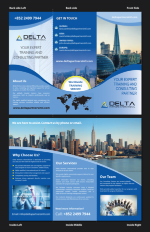 Broschüren-Design von meet007 für Delta Partners International | Design: #16993582