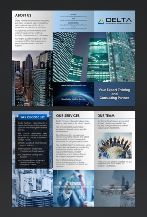 Diseño de Brochure por Titan Designer para Delta Partners International | Diseño #16984643