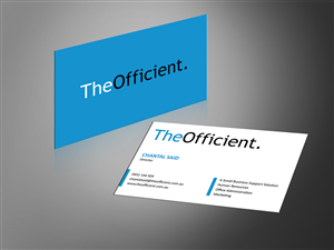 The Officient (A new and exciting small Business support solution) Business Cards | Business Card Design by MT