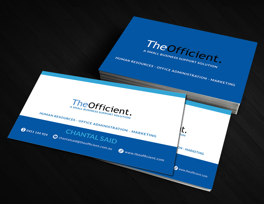 Business Card Design by  Artman for this project | Design #2724510