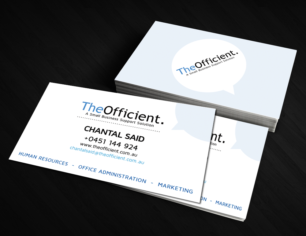 Business Card Design by  Artman for this project | Design #2729953