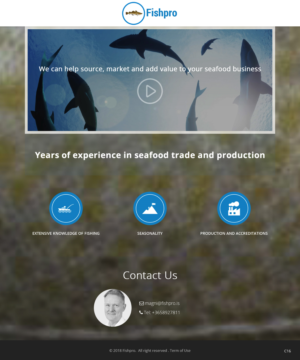 Web Design by pb for Fishpro | Design: #17492790