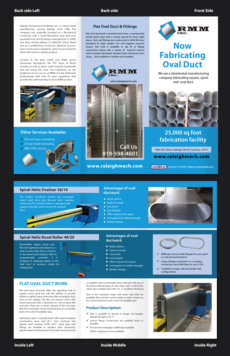 Brochure Design by meet007 for RMM Inc. | Design #16949194