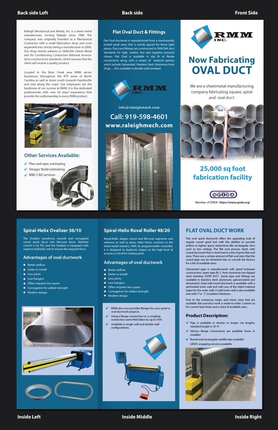 Brochure Design by meet007 for RMM Inc. | Design #16949212