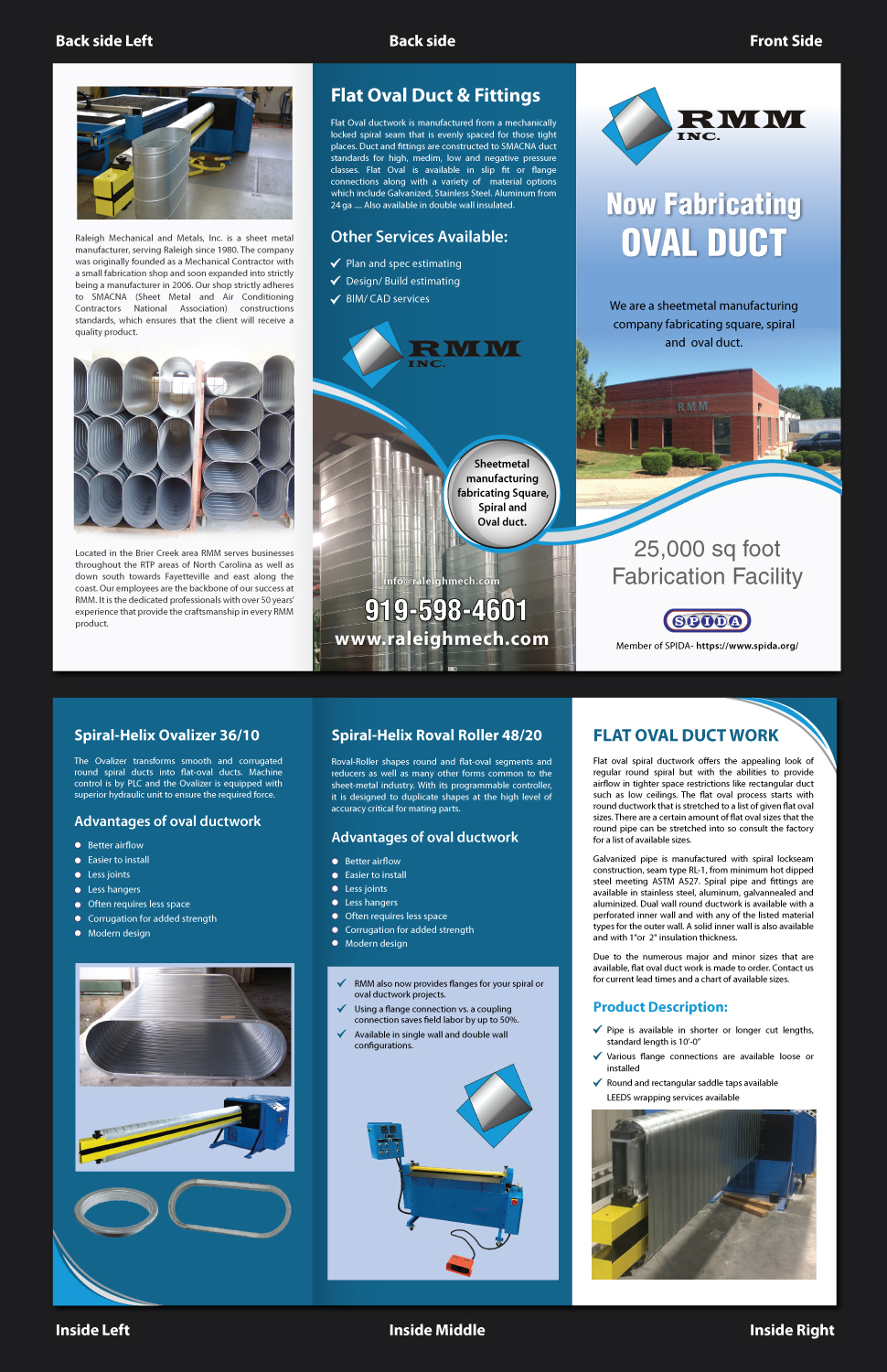 Brochure Design by meet007 for RMM Inc. | Design #16949375