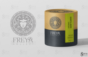 High Quality Hemp Flowers Packaging Design | Diseño de Empaque por SofiaDesignStudio